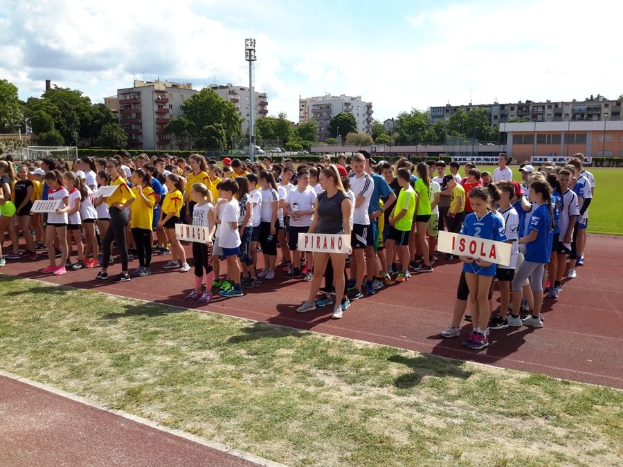 Gare di atletica a Pola
