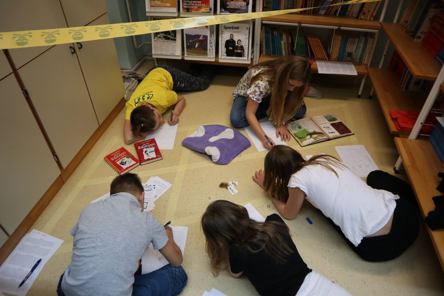 Mistero in biblioteca