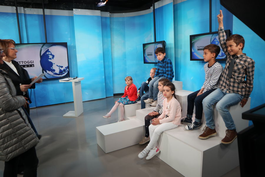 Il pesciolino in TV