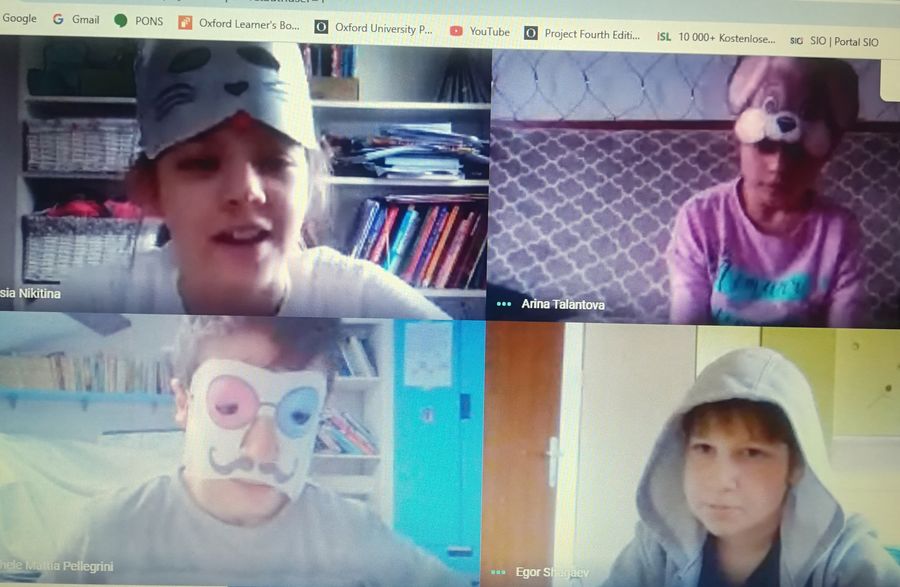  I musicanti di Brema sul Google meet
