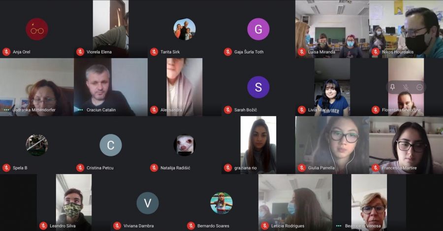 Secondo incontro online tra i partner del progetto "Piccoli Ciceroni"  