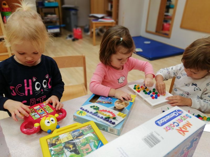 Le nostre attività alla scuola materna nella settimana dal 28 al 31 dicembre