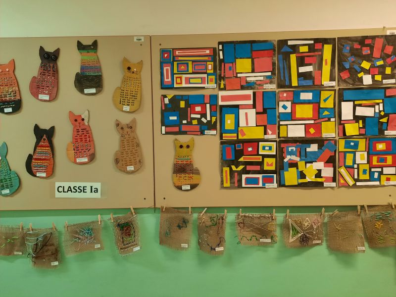 In classe I/a continua il progetto di arte, Ghirigori