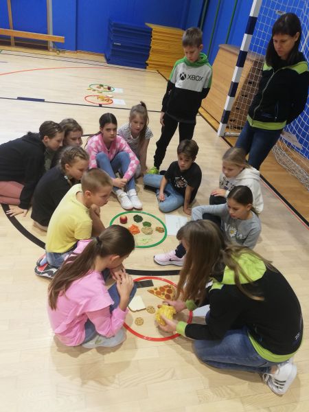 Alimentazione sana in V classe