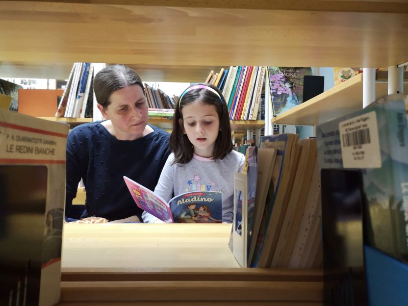 Notte magica in biblioteca