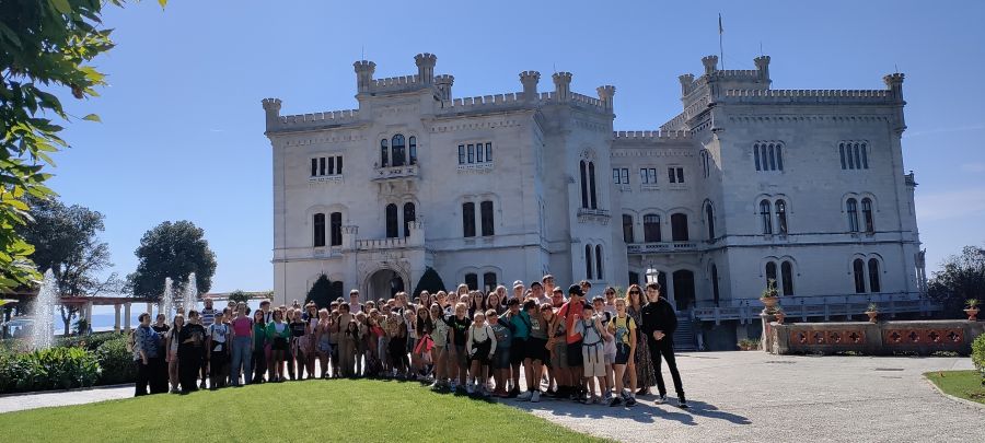 Gita al castello di Miramare