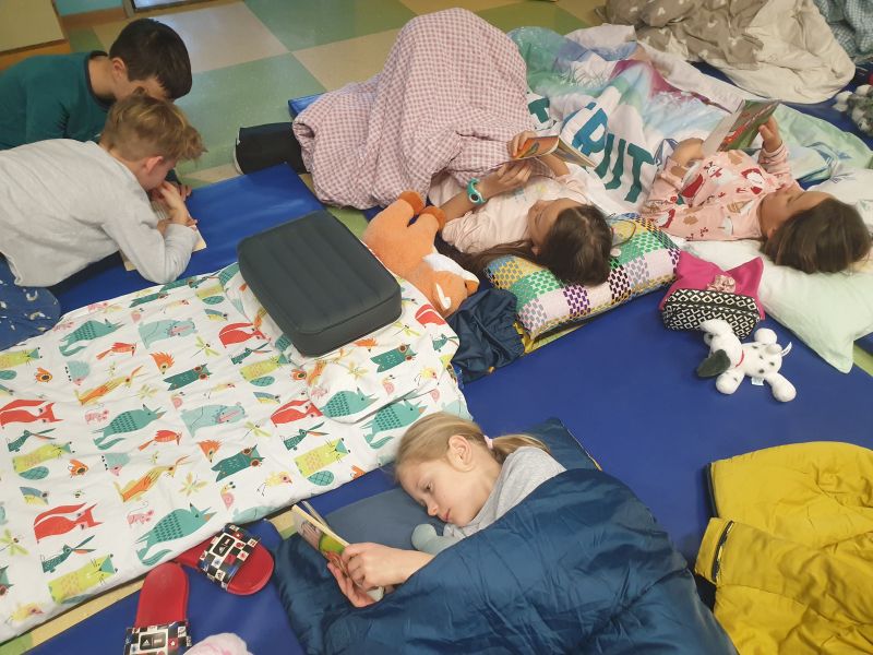 Notte in biblioteca 9